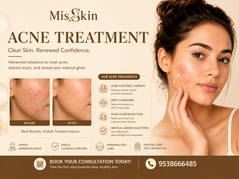 Acne Treatment in Bangalore treatment at Misskin
