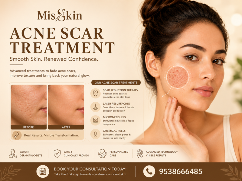 Acne Scar Treatment in Bangalore treatment at Misskin