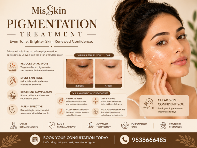 Pigmentation & Melasma Treatment in Bangalore treatment at Misskin