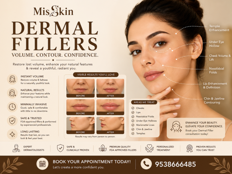 Dermal Fillers in Bangalore treatment at Misskin
